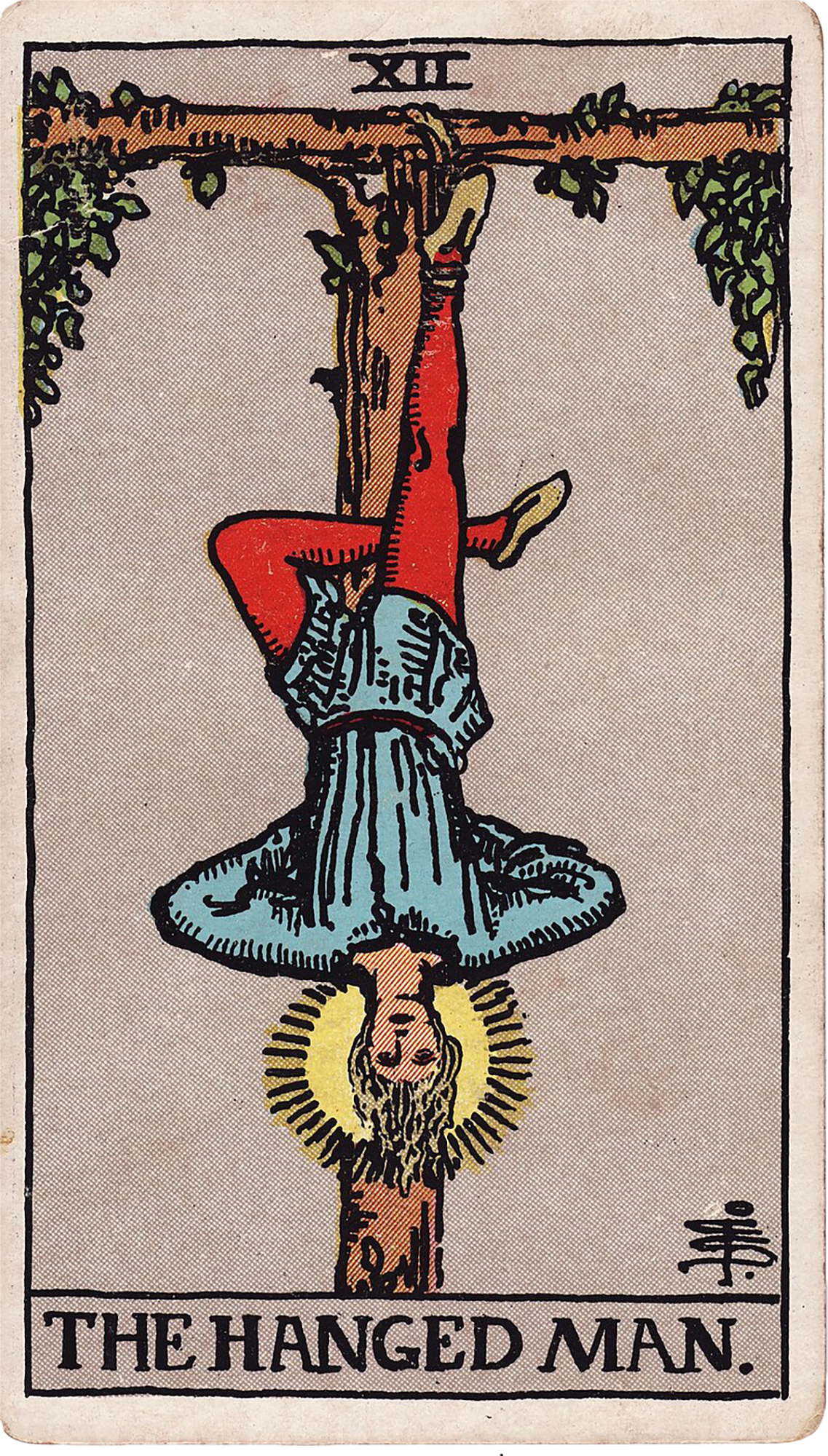 The Hanged Man Tarot card